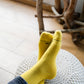 Dynamocks Solid Crew Gold Socks for Men and Women.