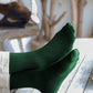 Dynamocks Solid Crew Olive Socks for Men and Women.