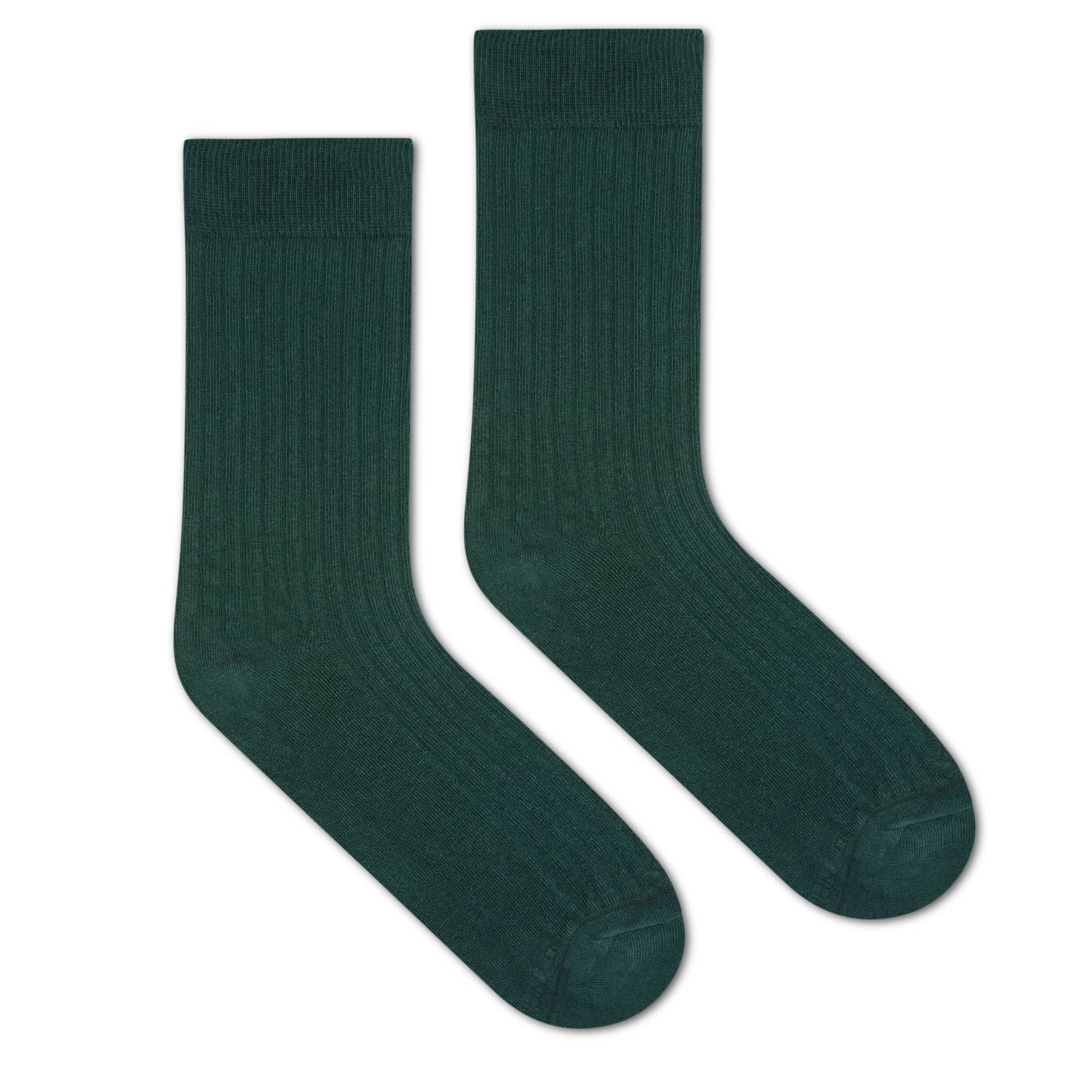 Dynamocks Solid Crew Olive socks for men and women.