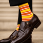 Dynamocks Stripes 14.0 Crew Length Socks for Men and Women.
