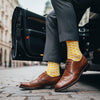 Dynamocks Sunshine Crew Length Socks for Men and Women.