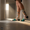 Dynamocks Voyager Crew Length Socks for Men and Women.
