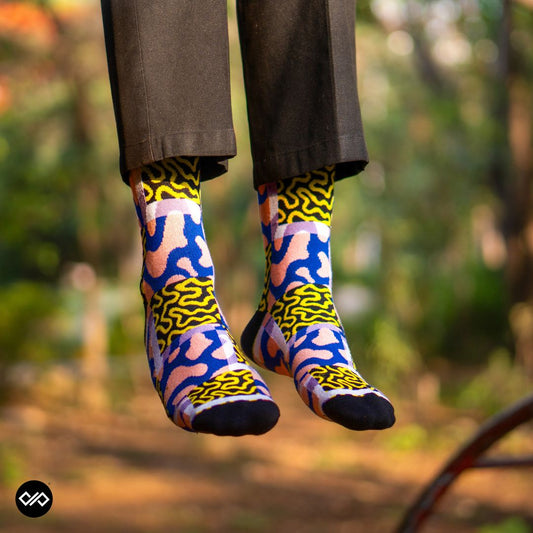 Dynamocks Wonder Men and women Crew Length Socks