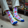 Dynamocks Wowee Men and women Crew Length Socks