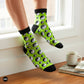 Dynamocks Yin Yang ankle length socks for men and women.