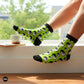 Dynamocks Yin Yang ankle length socks for men and women.