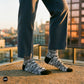 Dynamocks Zebra Ankle Length Socks for men and Women.