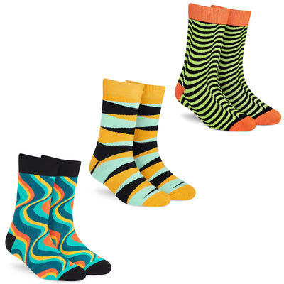 Unisex Crew Socks - Pack of 3 Pairs