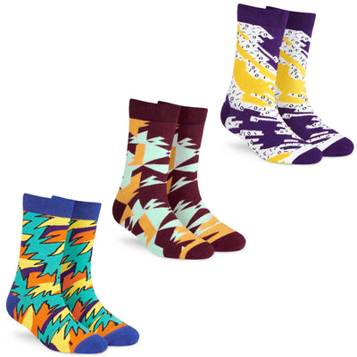Unisex Crew Socks - Pack of 3 Pairs