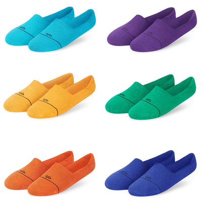 Unisex Invisibles - Pack of 6 Pairs