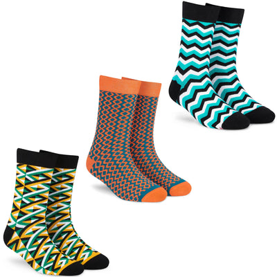 Lavish Full-Length Socks - 3 Pairs of Refined Comfort