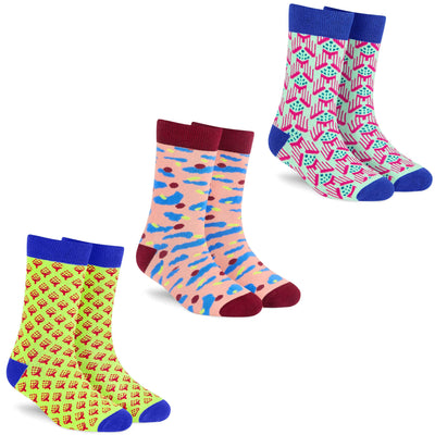 Unisex Crew Socks - Pack of 3 Pairs