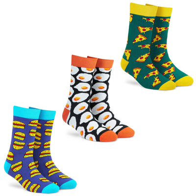 Unisex Crew Socks - Pack of 3 Pairs