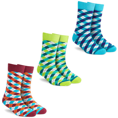 Unisex Crew Socks - Pack of 3 Pairs