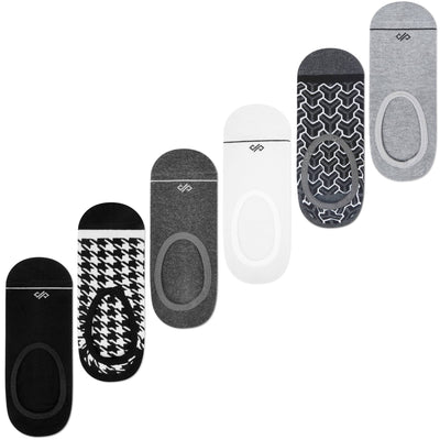 Unisex Invisibles - Pack of 6 Pairs