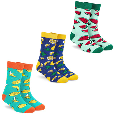 Unisex Crew Socks - Pack of 3 Pairs