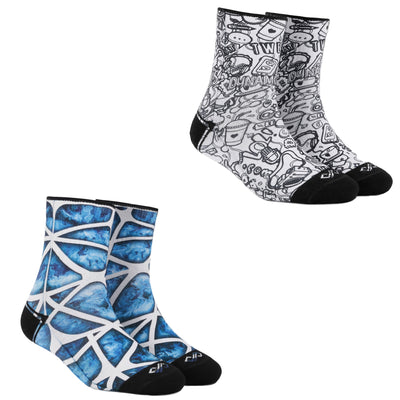 Unisex Quarter Ankle socks - Pack of 2 Pairs