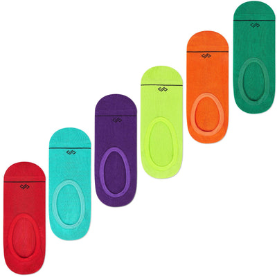Unisex Invisibles - Pack of 6 Pairs