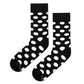 Bamboo Crew - Black - Polka Dots