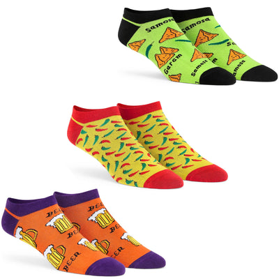 Funky Low Ankle Socks - Bold Patterns for Every Mood