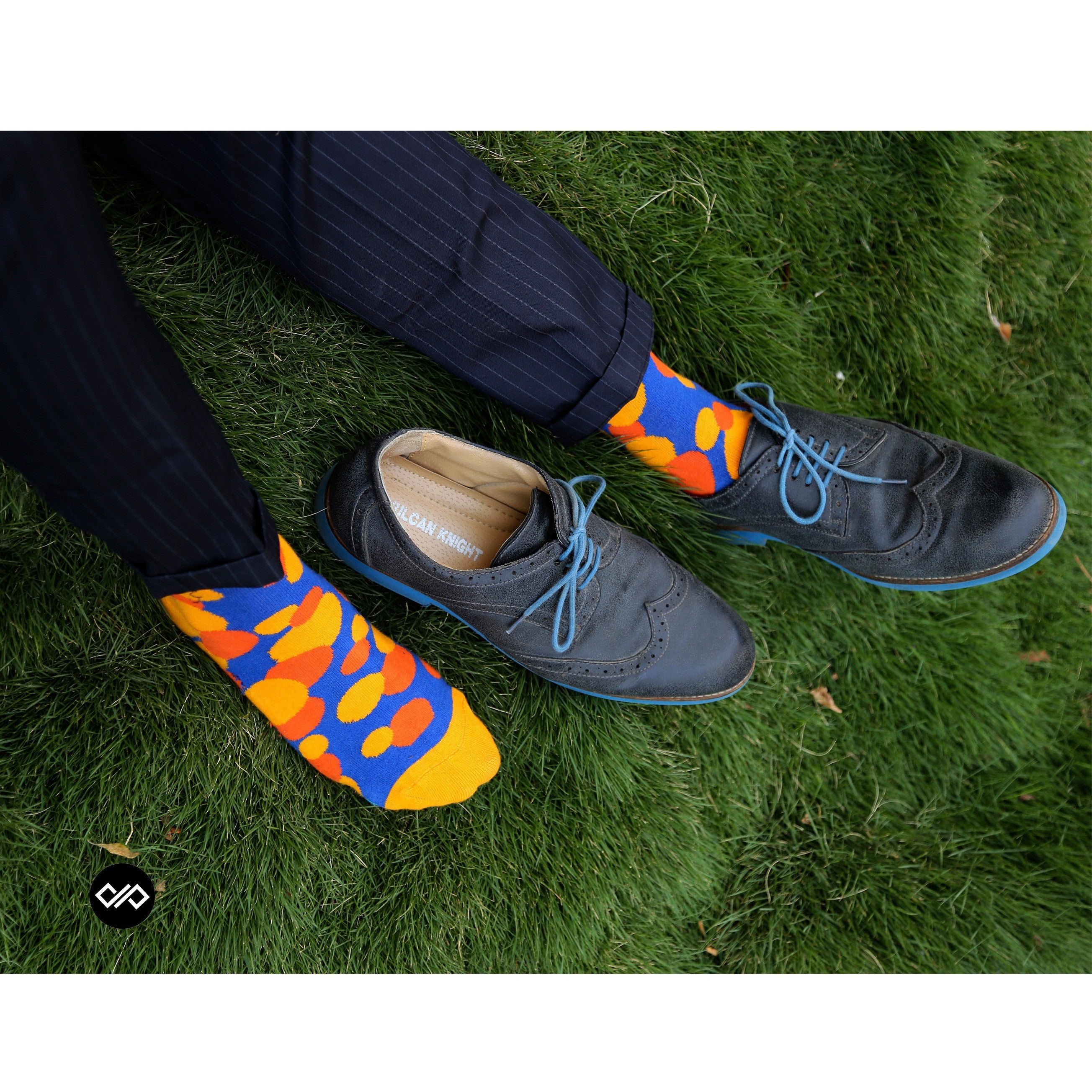 Dynamocks Bubbles Crew Length Socks for Men and Women.