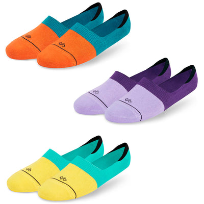 Unisex Invisibles - Pack of 3 Pairs