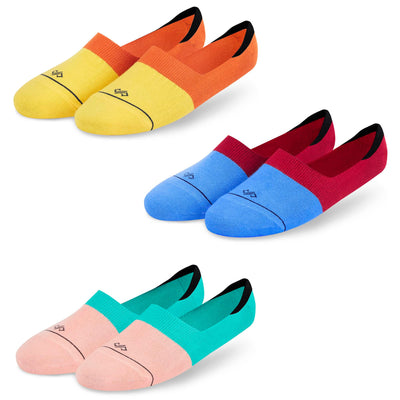 Unisex Invisibles - Pack of 3 Pairs