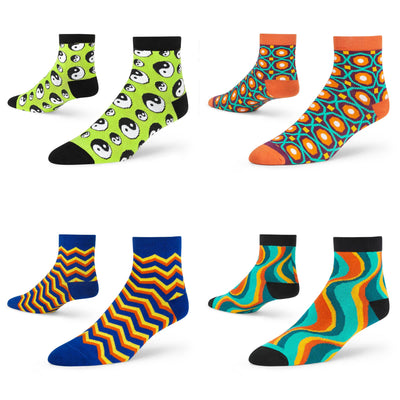 Exclusive Ankle Socks - 4 Pairs for Stylish Comfort