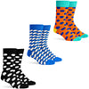 Compressed - Bamboo Crew - Polka Dot Black and Orange + Delight.jpg