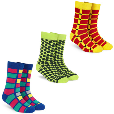 Luxury Crew Socks - 3 Pairs of Premium Comfort and Style