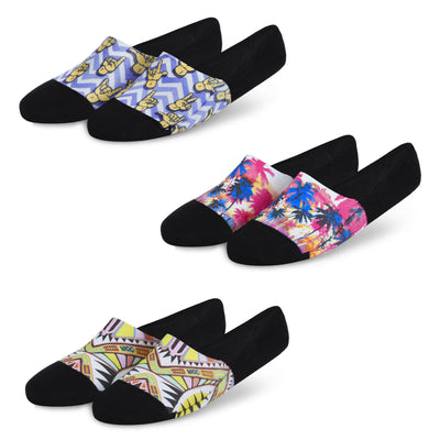 Unisex Artistic Invisibles - Pack of 3 Pairs