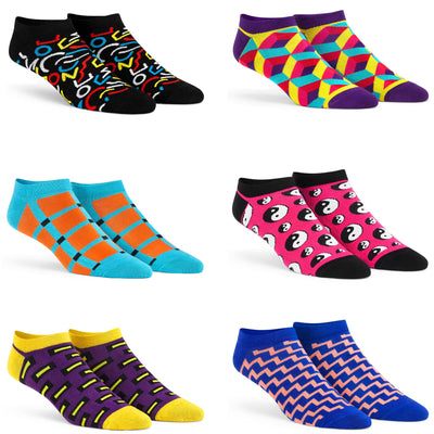 Unisex Low Ankle Length Socks - Pack of 6 Pairs