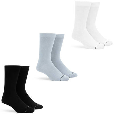 Premium Bamboo Crew Socks - 3 Pairs for Lasting Comfort