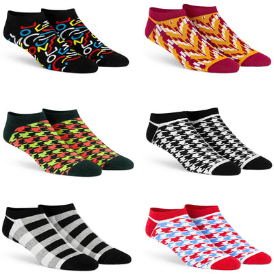 Unisex Low Ankle Length Socks - Pack of 6 Pairs